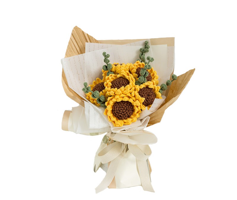 Artistic Bouquet Handmade DIY Crochet Yarn Ball - LJ Enterprise
